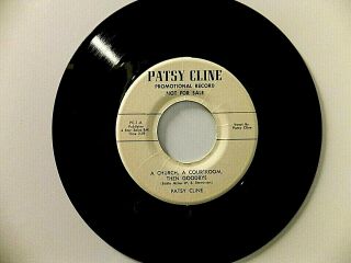 Patsy Cline A Church,  A Courtroom,  Then Goodbye Orig.  Us 1955 4 - Star Pc - 1 Promo