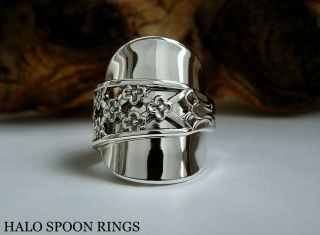 STUNNING SWEDISH SILVER SPOON RING CESON 1949 THE PERFECT GIFT IDEA 2