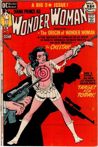 Wonder Woman 196 (1971,  Dc),  Chained Bondage Cover