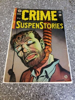 Crime Suspenstories 20 - Ec - Precode Horror - Classic Cover