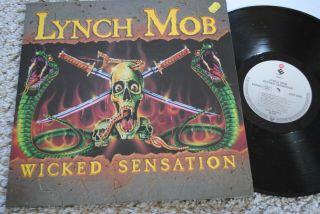 George Lynch Mob 1 X Vinyl Wicked Sensation Elektra 1990 Dokken Kiss