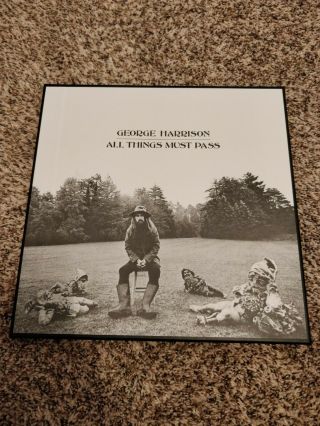 George Harrison All Things Must Pass 3lp Box Set 180 Gm Vinyl Re Reissue