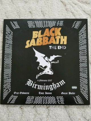 Black Sabbath The End Live Birmingham 3x Lp