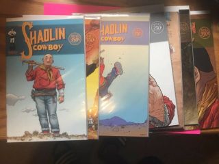 Complete Set Shaolin Cowboy 1 - 7 Burlyman Comics Full Mini - Series Geof Darrow