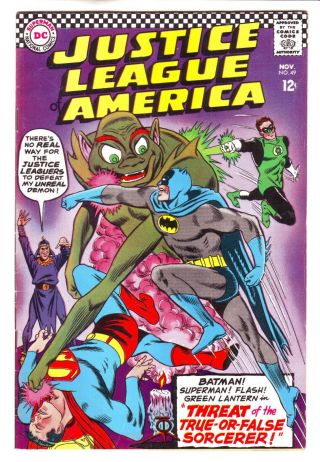 Dc Justice League Of America 49 In Fn/vf