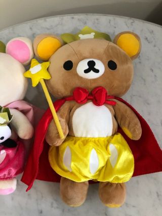 Rilakkuma Plush set 5th Anniversary Korilakkuma Stuffed Toy Japan 3