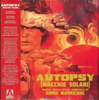 Ennio Morricone - Autopsy: Soundtrack Vinyl 2lp,  Orange Vinyl,  Rsd 2018