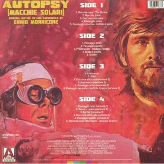 Ennio Morricone - Autopsy: Soundtrack VINYL 2LP,  Orange Vinyl,  RSD 2018 2