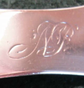Coin Silver Freeman A.  Durgin St.  Louis,  MO Large Serving Spoon,  circa 1860 2