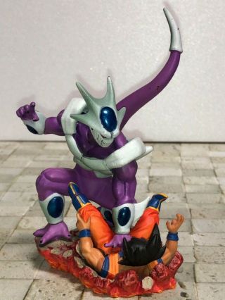 Dragon Ball Capsule Diorama Figure Gokou Vs Cooler Mega Rare