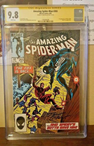 Spider - Man 265 Cgc S.  S.  9.  8 First Appearance Of Silver Sable