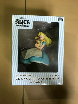 Disney Character Alice In Wonderland Premium Figure Pastel Sega From Jp