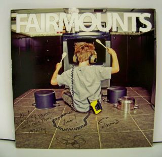 Fairmounts - Kiddo (12 " Lp Limited Edition Yellow Vinyl) Signed By The Band