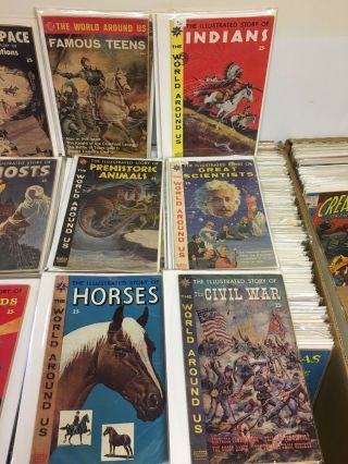 32 THE ILLUSTRATED STORY OF FLIGHT SPACE Army Navy And More VINTAGE COMIC BOOKS 4