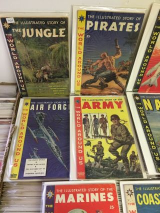 32 THE ILLUSTRATED STORY OF FLIGHT SPACE Army Navy And More VINTAGE COMIC BOOKS 8
