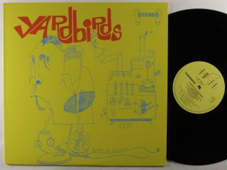 Yardbirds Roger The Engineer Edsel Lp Vg,  /vg,  Uk 1983 Reissue Stereo