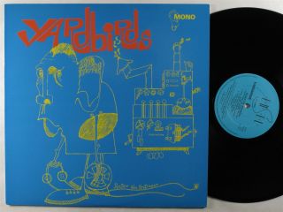 Yardbirds Roger The Engineer Edsel Lp Vg,  /vg,  Mono Uk 1983 Reissue