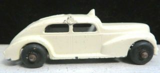 Vintage Barclay Toy Car 3 1/4 " Diecast Taxi No.  318 Bv - 071a Shape