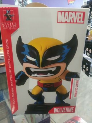 Marvel Wolverine Animated Statue Gentle Giant Studios X - Men Limited 900