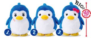 Mawaru Penguindrum Big Plush Doll set of 3 Taito NAMCO Limited Penguins 1 2 3 3