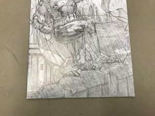 JUSTICE LEAGUE 1 JIM LEE PENCILS ONLY VIRGIN VARIANT 1:500 Snyder Cheung DC 3