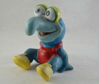 Muppet Show Muppet Baby Gonzo Vintage Rubber Ha 88