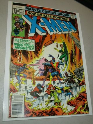 Uncanny X - Men 113 Phoenix Key Wolverine,  Magneto,  Storm,  Cyclops