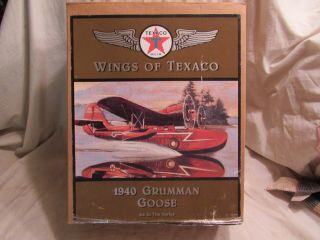 Wings Of Texaco 1940 Grumman Goose Airplane " Bank " 4th In Series Vintage 1996