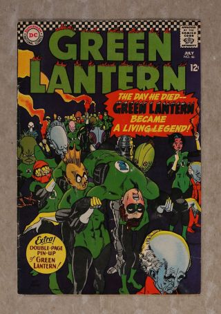 Green Lantern (1st Series Dc) 46 1966 Gd/vg 3.  0