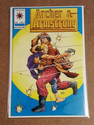 Archer & Armstrong 0 Valiant Comics 1992 Pre - Unity First Appearance