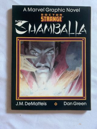 Doctor Strange Into Shamballa 1986 Marvel Graphic Novel 1986
