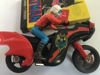 Batman,  Batcycle By Corgi 1978,  Topps Batman Cards 1989,  Dirt Bike Rider