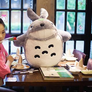 Anime Hayao Miyazaki My Neighbor Totoro Plush Doll Soft Stuffed Toy Gift 20 "