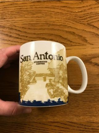 Starbucks Coffee Mug Cup San Antonio Texas 2009 Collectors Series