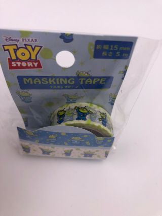 Disney Toy Story Green Alien Masking Tape / Washi Tape (l2)