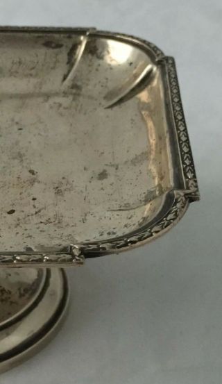 Old Mexico Sterling Silver Compote by Castille 5 1/4 