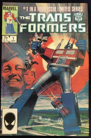 Transformers (1st Series) 1 Nm 1st Appearance Of The Transformers