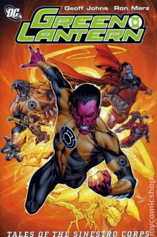 Green Lantern Tales Of The Sinestro Corps Tpb (dc) 1 - Rep 2009 Vf Stock Image