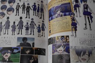 JAPAN TV Animation Black Butler Kuroshitsuji Art Book of Circus Official Record 7