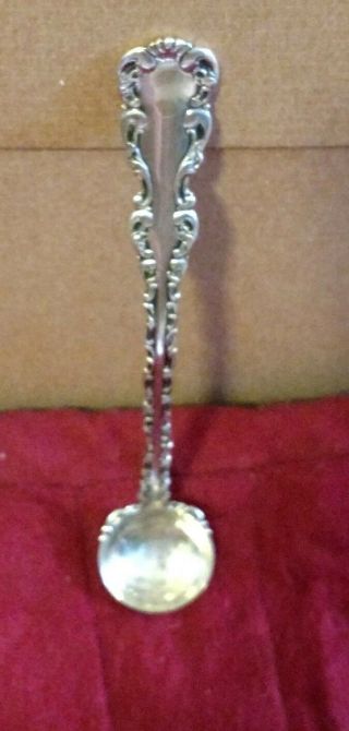 Louis Xv By Whiting Sterling,  Silver Mustard Or Mayonnaise Ladle 5 3/8 "