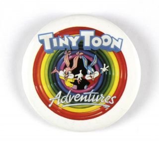 1989 Warner Brothers Tiny Toon Adventures 2 1/4 " Movie Pinback Button