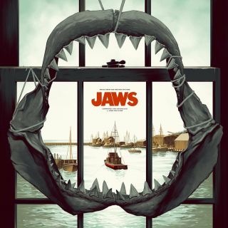 Jaws - Soundtrack Score X2 Lp Ocean Blue Vinyl Williams Mondo Records Ost