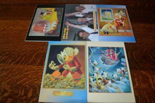 Walt Disney ' s Uncle Scrooge 313,  314,  315,  316 & 317 - NM Gladstone Issues. 2