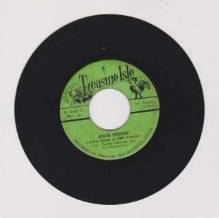 Treasure Isle/ Rock Steady - Alton Ellis & The Flames (67 Rocksteady 7 ")