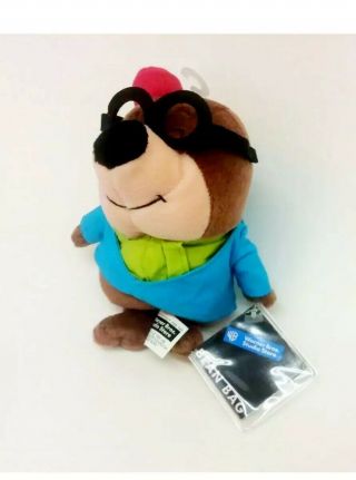 Warner Brothers Hanna Barbera Secret Squirrel Morocco Mole 6 " Plush Bean Bag Toy