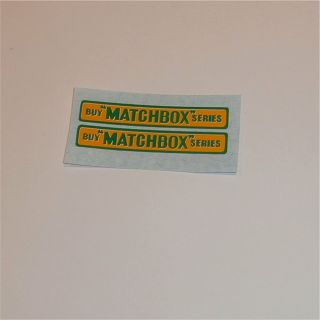 Matchbox Lesney 5 B2 London Bus - Buy Matchbox Series Sticker Set