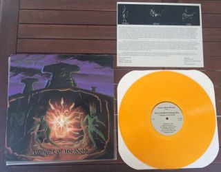 The Lord Weird Slough Feg ‎– Twilight Of The Idols Orange Vinyl Mega Rare