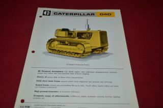 Caterpillar D4d Crawler Tractor Dealers Brochure Dcpa6 Ver3