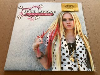 Rare Avril Lavigne - The Best Damn Thing Pink Vinyl Lp X/2,  500