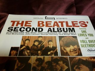 The Beatles Second Album USA Vinyl Apple LP issue & 2